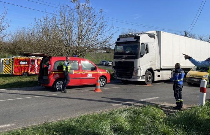 suite à une collision avec un camion, une Lotoise décède, son mari, entre la vie et la mort, a été héliporté par les secours