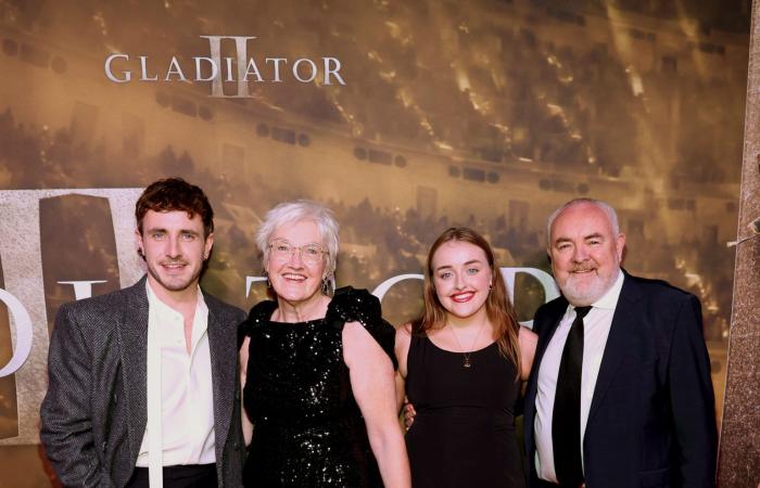 Paul Mescal et les plus grandes stars d’Irlande assistent à la première irlandaise de Gladiator II !