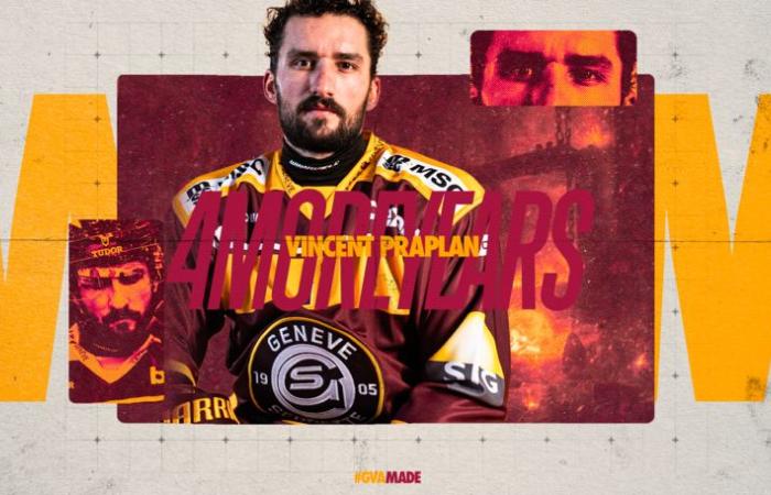 Vincent Praplan prolonge pour 4 ans !