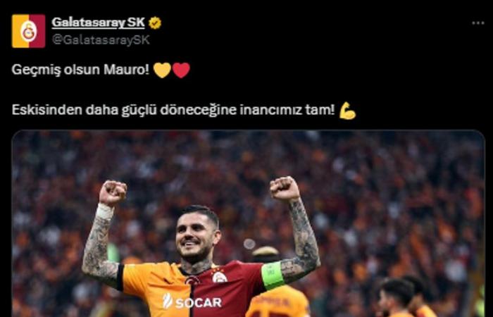 Mauro Icardi choc à Galatasaray ! Fermé la saison…