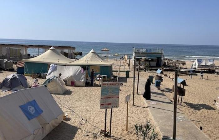 Des plages de Beyrouth à l’abattoir, la course pour loger les déplacés avant l’hiver