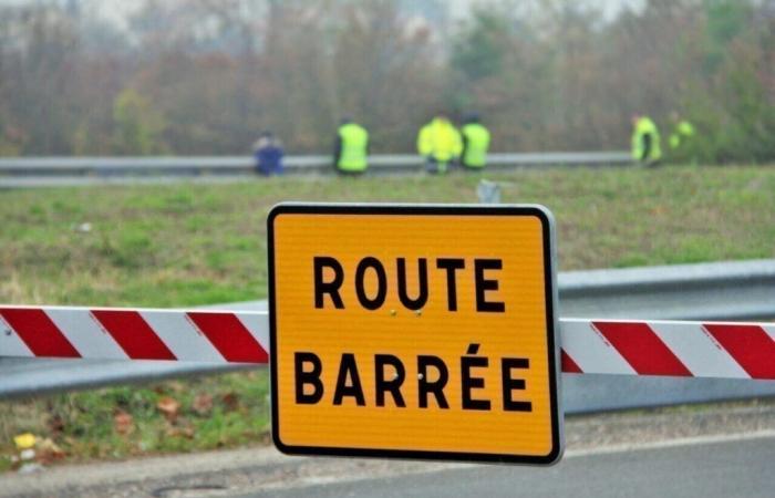 travaux et route fermée entre Châteaubriant et Saint-Nazaire