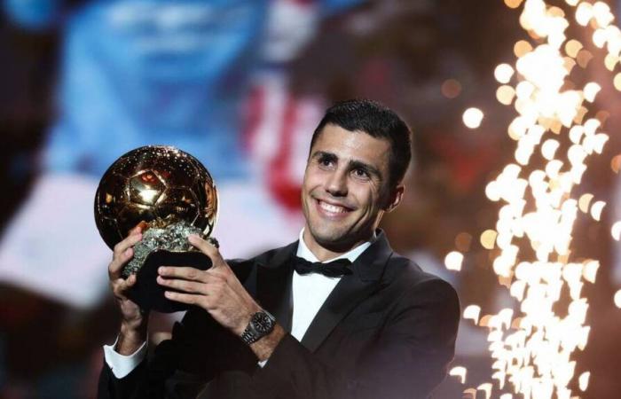 Seulement 41 points séparent Rodri et Vinicius au classement du Ballon d’Or