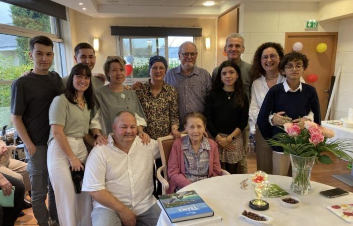 Paule a fêté son centième anniversaire en famille