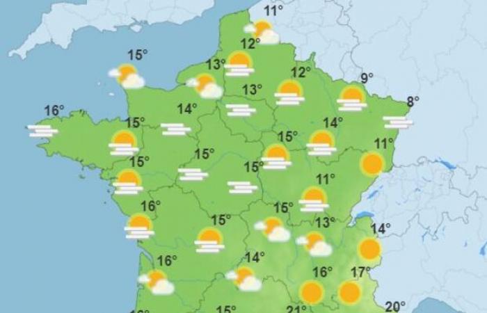 Samedi mitigé et dimanche ensoleillé, thermomètre généreux dans le Nord : prévisions du week-end en France