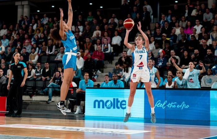 Camille Droguet « heureuse de retrouver » Malonga, Leite et Foppossi pour sa première avec les Bleus