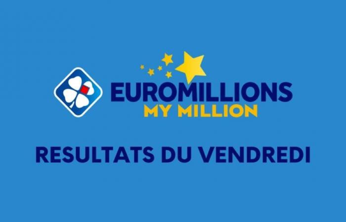 Les résultats du tirage Euromillions du vendredi 8 novembre 2024