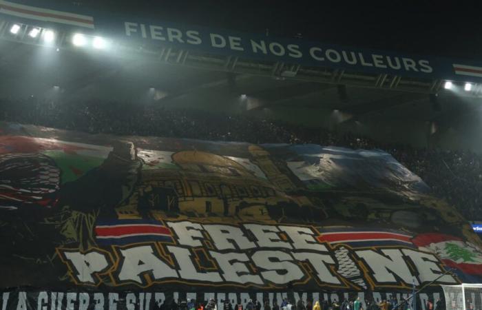 Après la polémique sur les tifos « Palestine libre », le PSG interdit les tifos au Parc des Princes en 2024