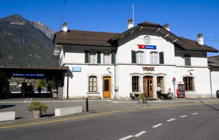 La billetterie de la gare de Martigny a été braquée, un individu est toujours en fuite