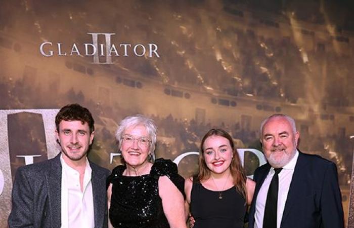 Les célébrités irlandaises se rassemblent en masse pour la première de Gladiator II