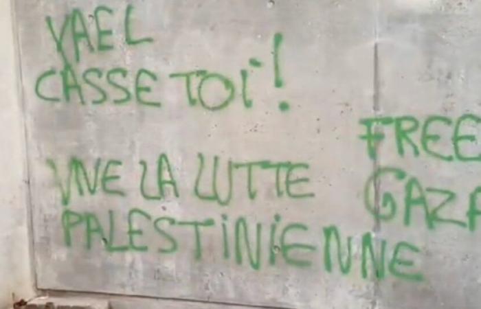 un campus lyonnais visé par des tags contre l’arrivée de Yaël Braun-Pivet dans la ville : Actualités