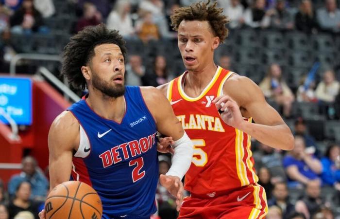 Cunningham termine un triple-double avec d’énormes jeux des deux côtés alors que les Pistons battent les Hawks 122-121