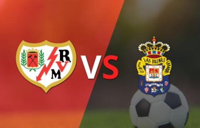 Les actions du duel entre Rayo Vallecano et UD Las Palmas commencent