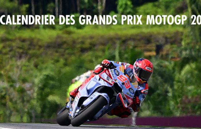 les dates de tous les Grand Prix