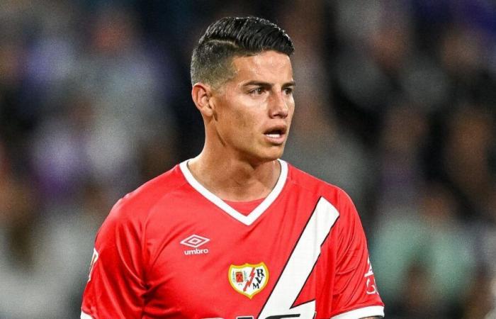 James revient dans l’équipe du Rayo Vallecano et sera remplaçant