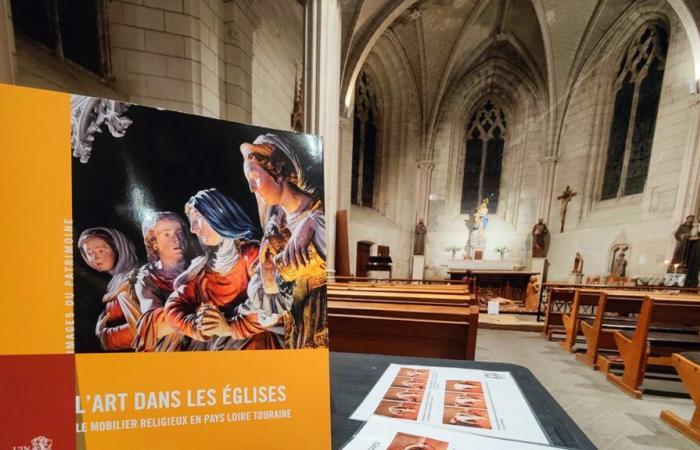 Sortie d’un livre sur l’art dans les églises, le mobilier religieux en Pays Loire Touraine