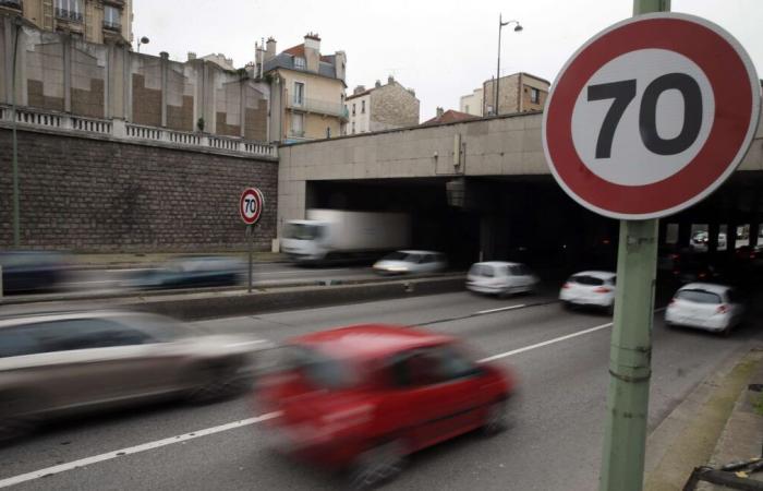 Ce tronçon de l’A86 est limité à 70 km/h à partir de ce vendredi