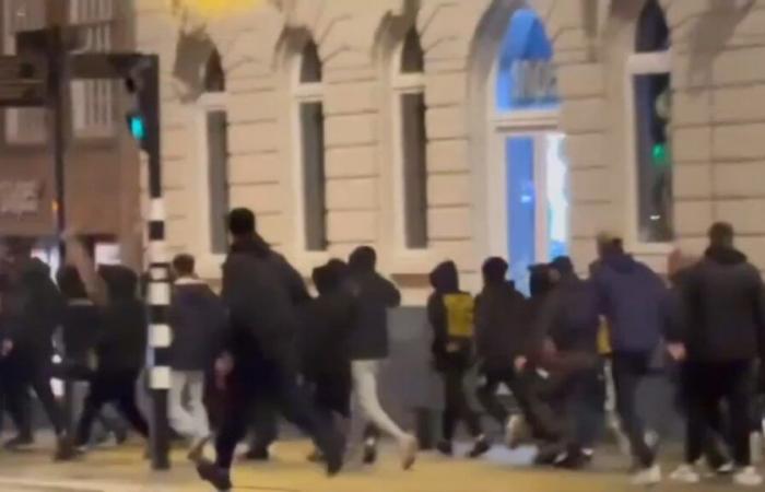 images de violence à Amsterdam