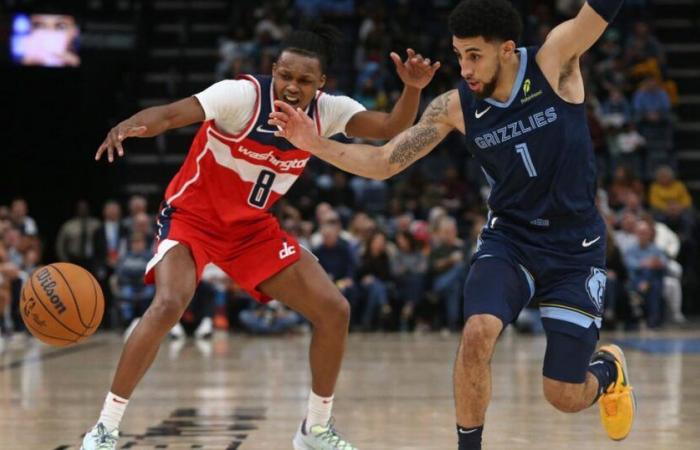 NBA : Wizards de Washington contre Grizzlies de Memphis