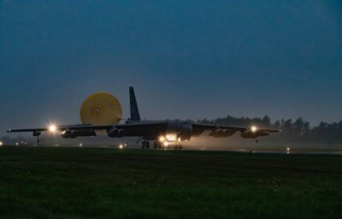 Près de 15 pour cent des bombardiers B-52 de l’armée de l’air déployés