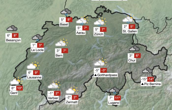 Maintenant, la neige tombe plus profondément pour la première fois