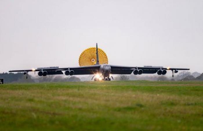 Près de 15 pour cent des bombardiers B-52 de l’armée de l’air déployés