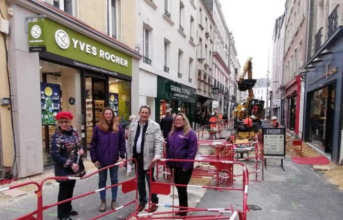 Cherbourg-en-Cotentin. Le chantier de la rue piétonne à mi-chemin