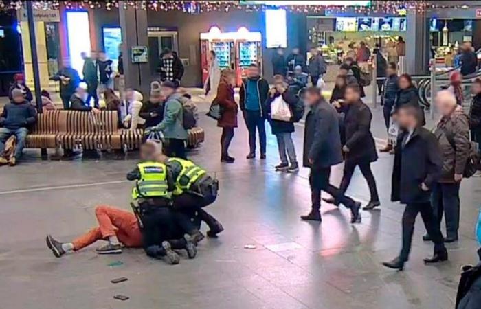 De mystérieux «hommes en noir» à la gare de Berne