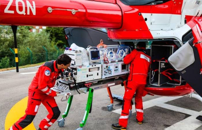 Trois nouveau-nés transportés par avion dans des conditions difficiles