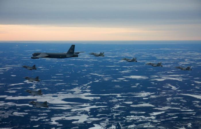 Près de 15 pour cent des bombardiers B-52 de l’armée de l’air déployés