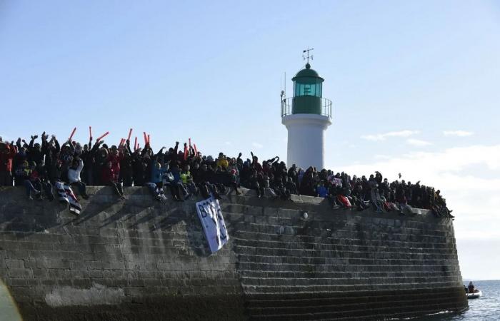 la sortie légendaire du canal du port Olonna