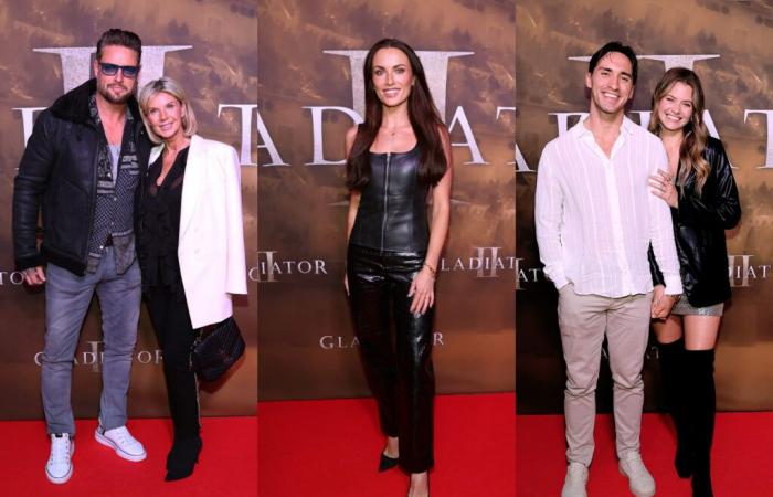 Les stars sortent pour la première de Gladiator II au Lighthouse Cinema