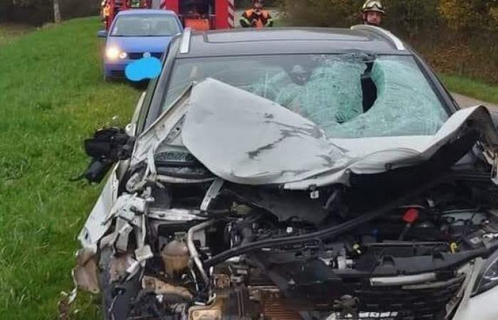 un conducteur blessé à Waldwisse