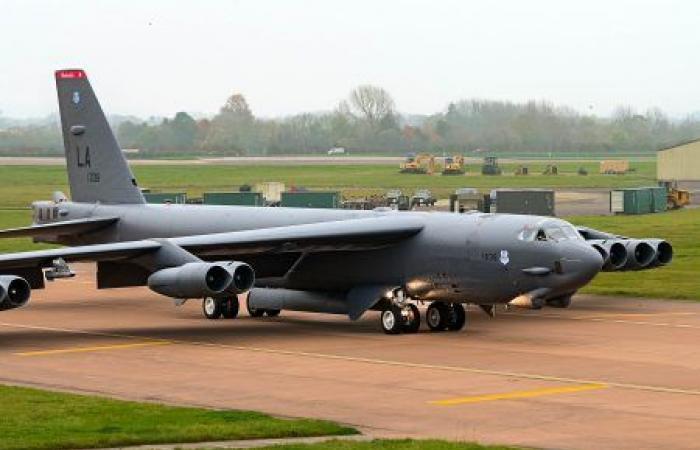 Près de 15 pour cent des bombardiers B-52 de l’armée de l’air déployés