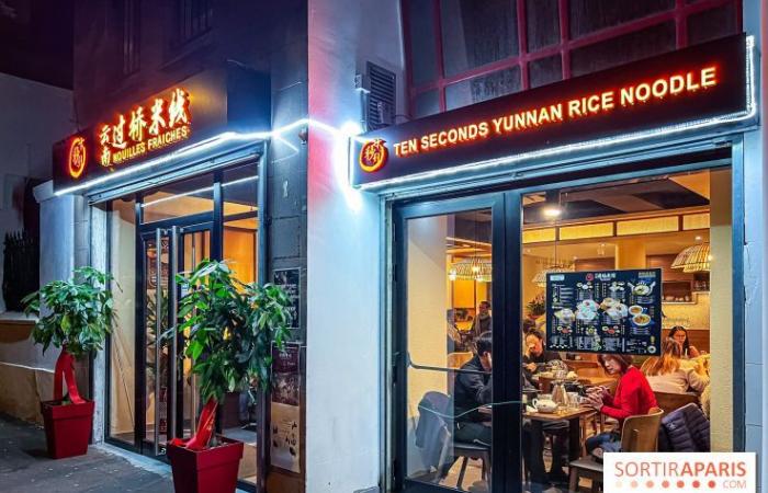 Ten Seconds Noodle, le délicieux restaurant de nouilles chinoises en dix secondes, Paris 13e