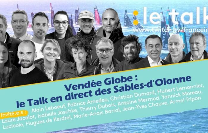 à deux jours du départ du Vendée Globe, venez poser vos questions aux skippers et à leurs équipes !