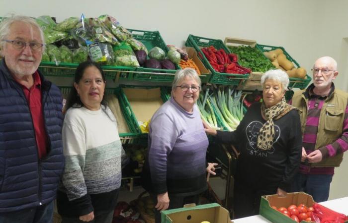 le véhicule et la nourriture volés dans une épicerie solidaire