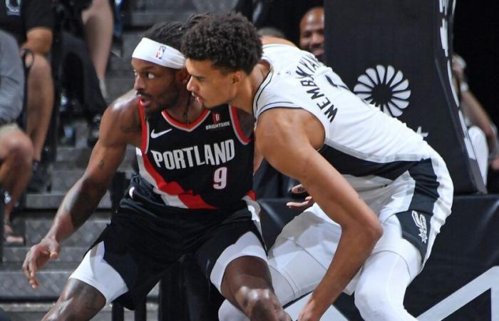 Les Spurs se débarrassent de défaites consécutives lors de leur victoire contre les Trail Blazers