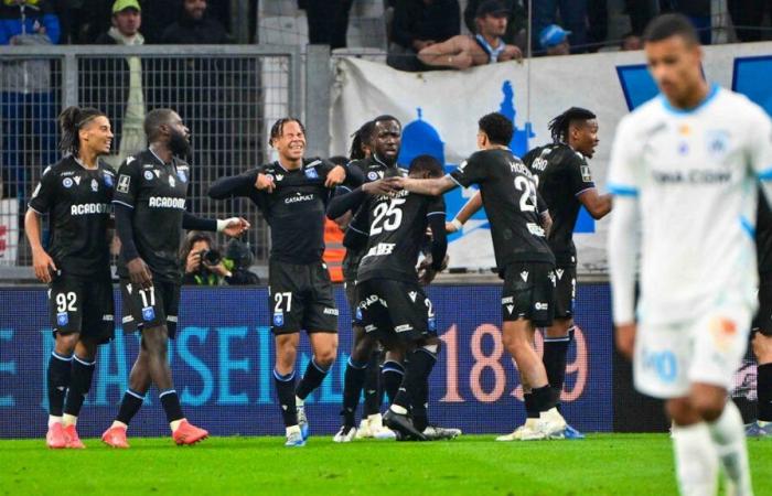 Football : l’OM corrigé par Auxerre