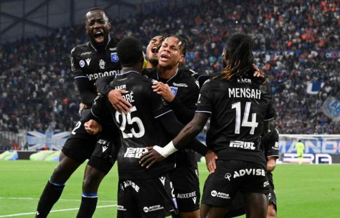 Auxerre inflige une gifle humiliante à l’OM au Vélodrome