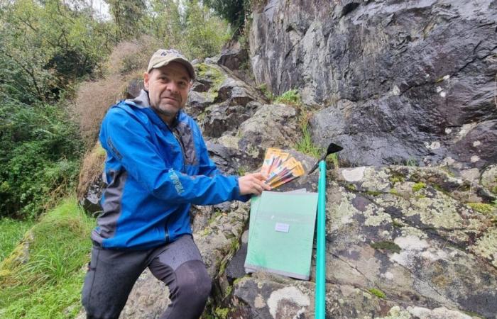 L’enseignant de Loire-Atlantique escalade les montagnes pour récupérer des cahiers