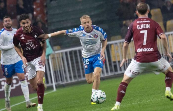 Le SM Caen s’incline face à Metz par manque d’efficacité (1-0)