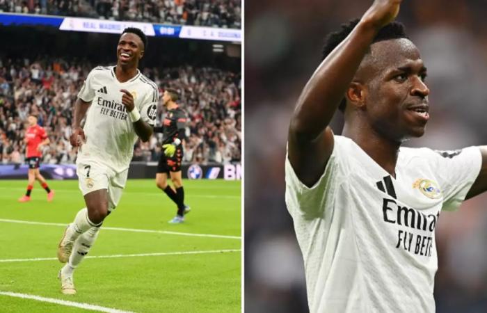 Les fans du Bernabeu créent un nouveau chant brillant sur Vinicius Junior après qu’il ait marqué un triplé contre Osasuna – Real Madrid