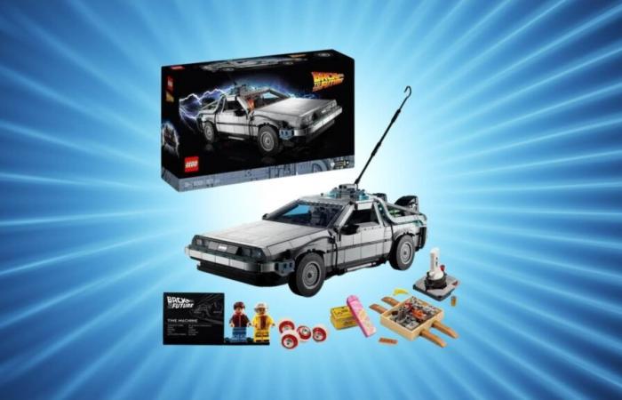 Cdiscount devient fou avec le set Lego retour vers le futur, profitez du deuxième set à moitié prix