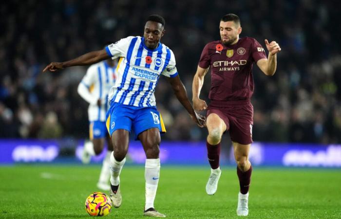 Brighton renverse un Manchester City toujours malade – Premier League – J11 – Brighton-Manchester City (2-1)