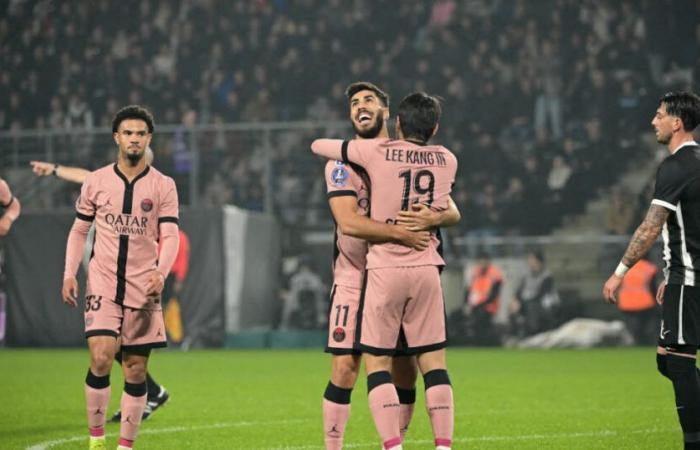 porté par deux doubles, le PSG s’impose sans forcer à Angers