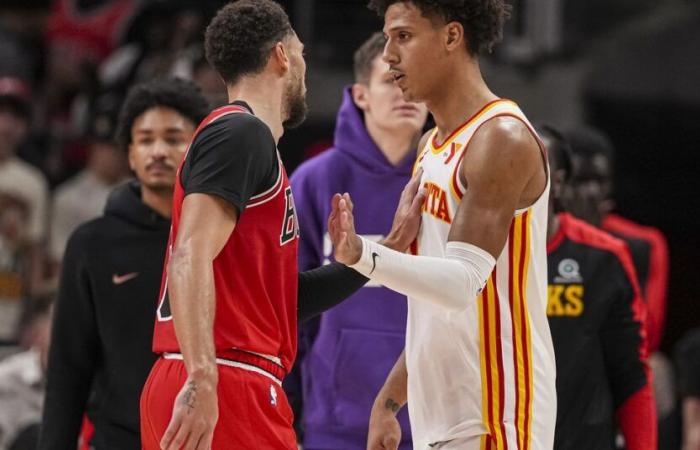 Les Hawks condamnés par la fatigue lors de la défaite 125-113 contre les Bulls