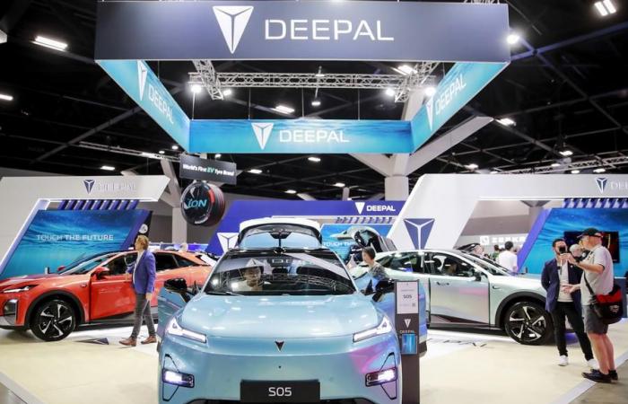 Le Salon international de l’auto des véhicules électriques de Sydney 2024-Xinhua