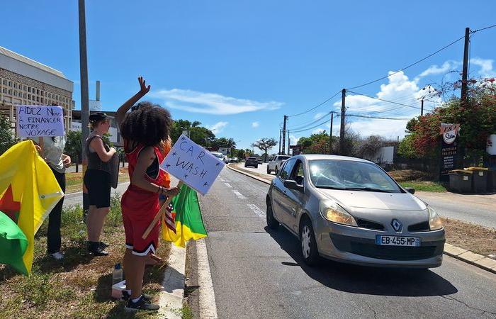 Des lycéens de Cayenne lavent des voitures pour partir à New York