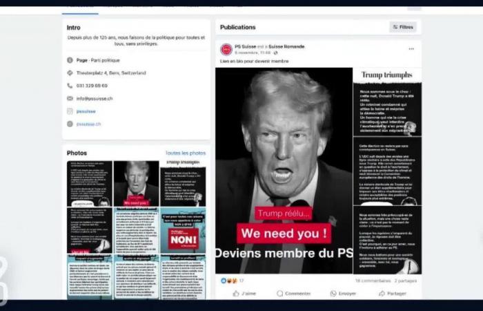 L’élection de Donald Trump apporte un millier de nouveaux adhérents au PS suisse